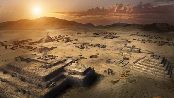Pyramid-City-of-Caral - 5 Ancient cities whose origin remains a profound mystery