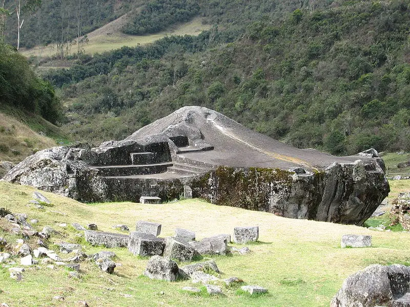 800px Vilcabamba Archaeological site Nusta Hispana
