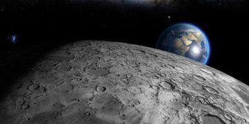 Moon Earth Oxygen