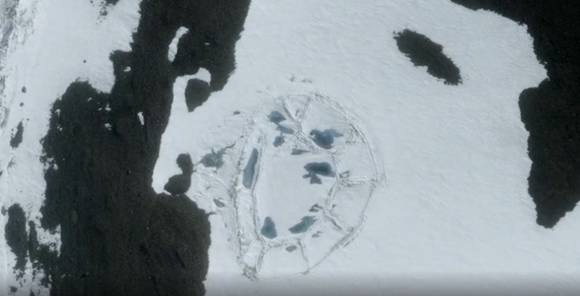 Mystery dome like structure Antarctica