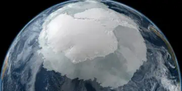 Anarctica from Space. Image Credit NASA