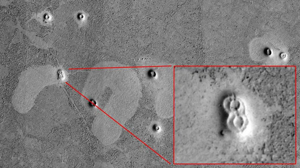 Structures on Mars