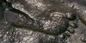 290 million year old footprint
