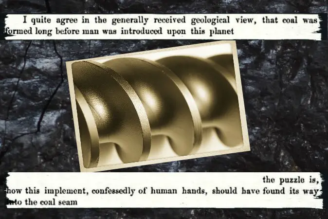 coal-drill-bit-lead- - ‘Drill Bit’ embedded in coal indicates advanced civilizations existed on Earth before humans