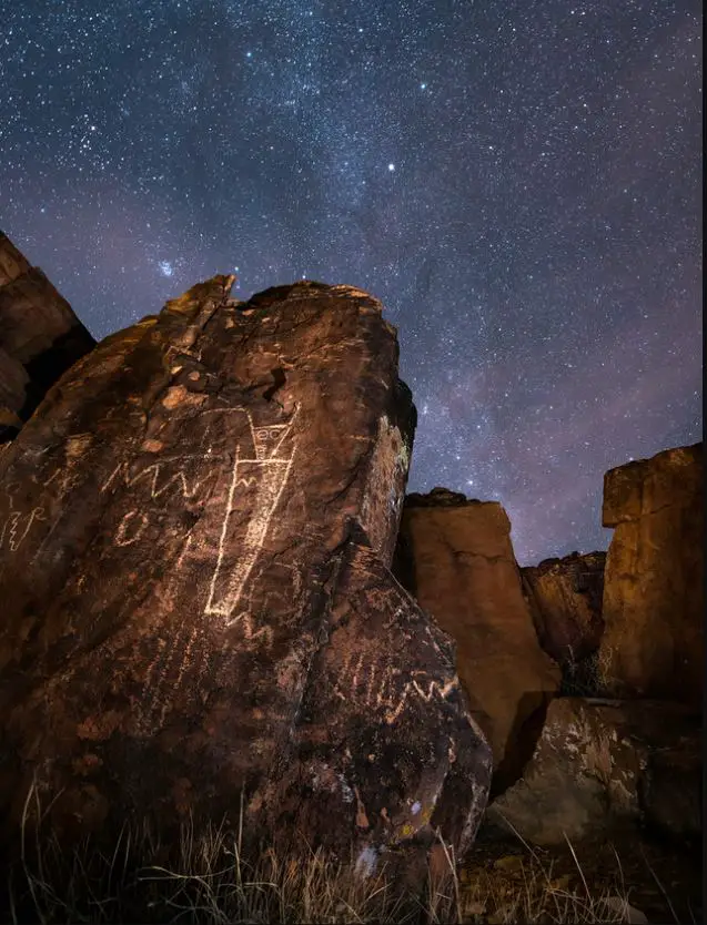 Ancient-Petroglyph - Mystery etched in stone: What do the petroglyphs of the American Southwest represent?