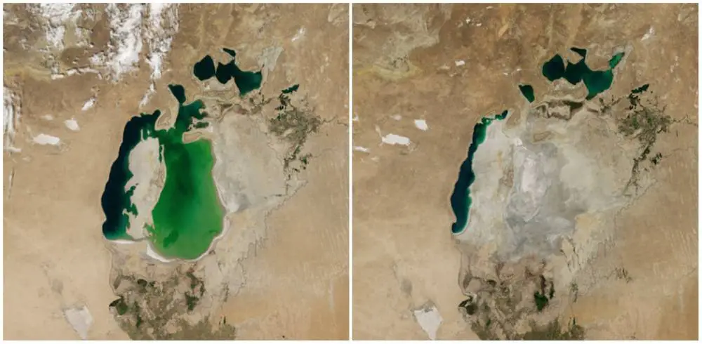 aral-sea - 15 disturbing images of planet Earth that will leave you speechless