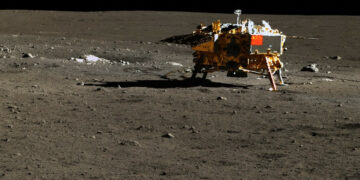 Image of China's moon lander