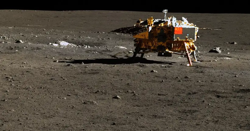 Image of China's moon lander