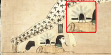 A UFO on the Sphinx