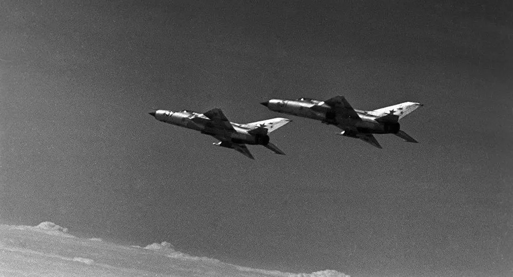 MIG Fighters supersonic aircraft