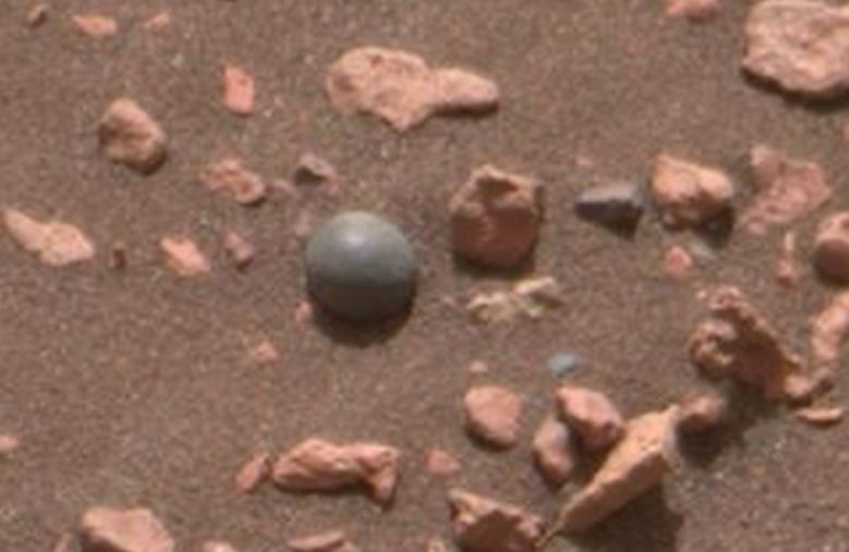 Cannonball on Mars
