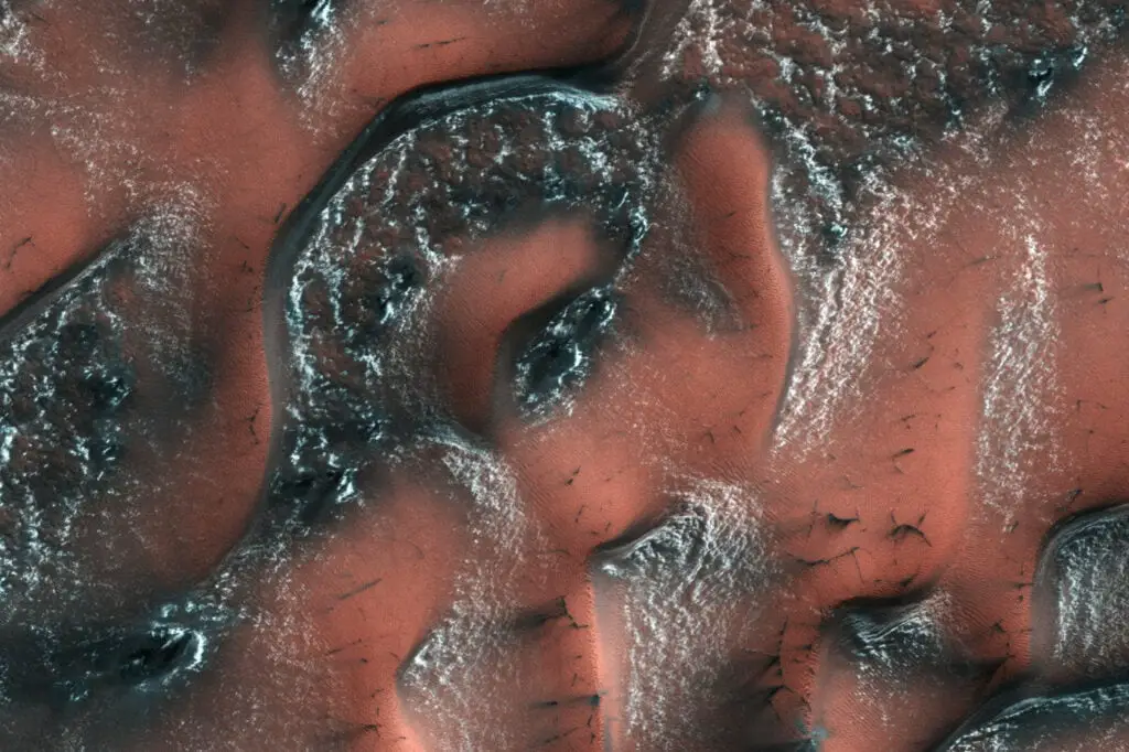 Mars Icy surface
