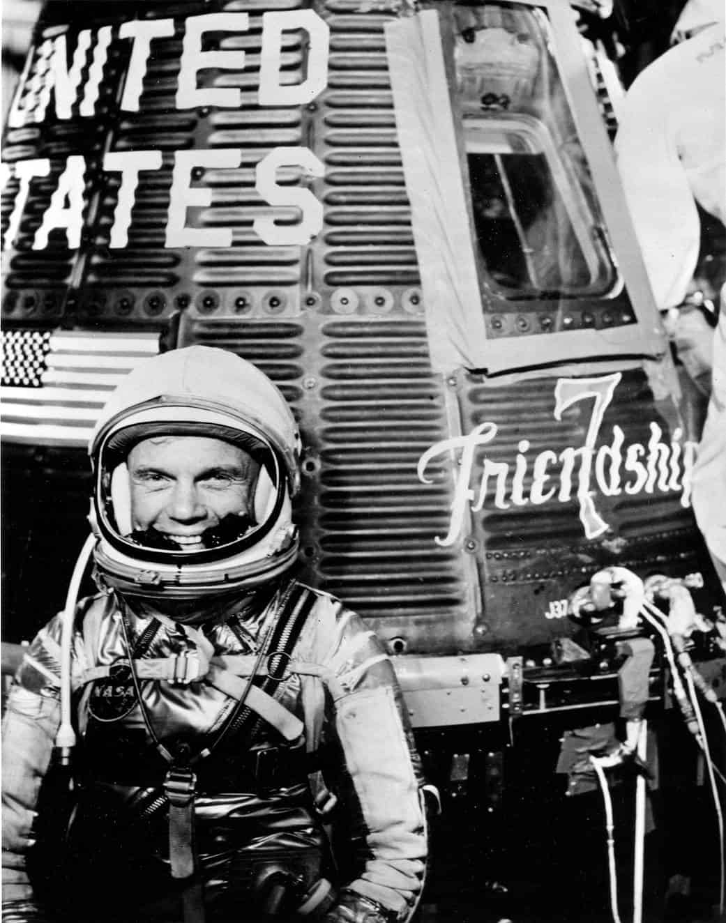 John-Glenn - Here’s The Radio Transmission of Astronaut John Glenn, after dozens of UFOs surround him in space