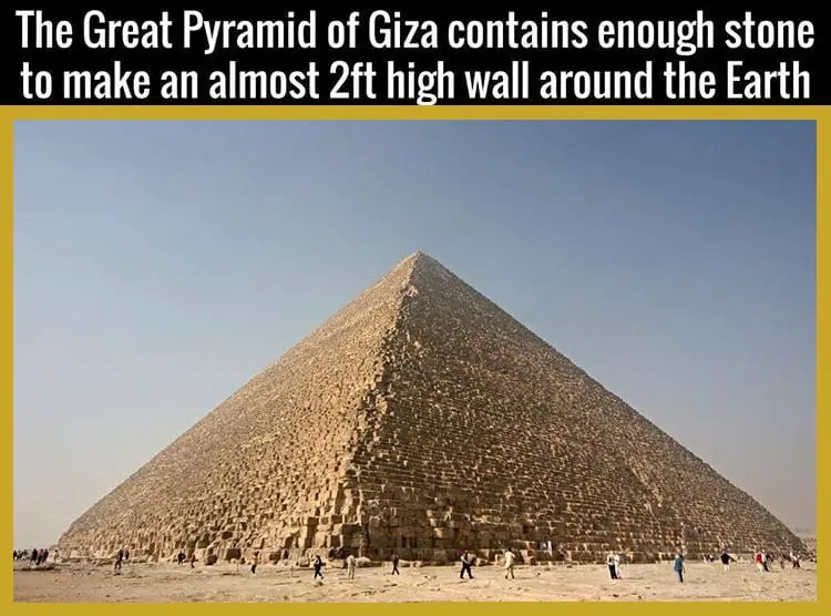 Great-Pyramid-wall - 50 Facts About The Great Pyramid of Giza