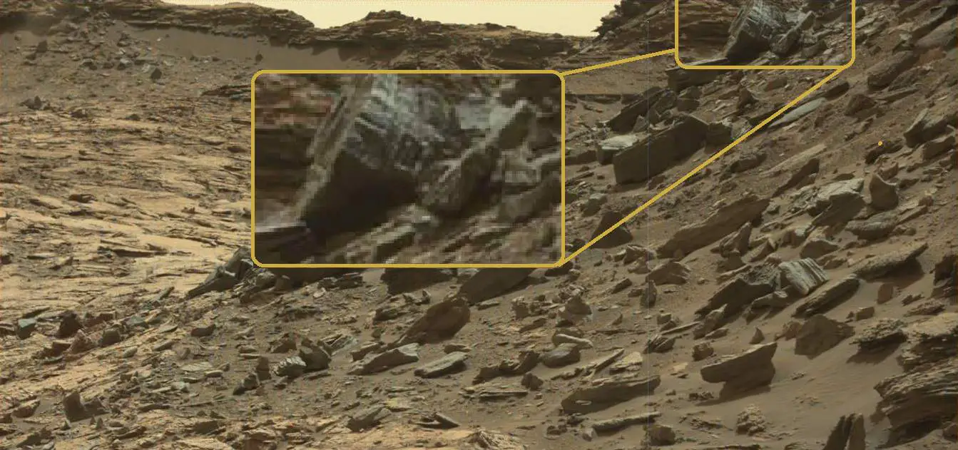 Mars object ¿Antiguos extraterrestres en Marte?
