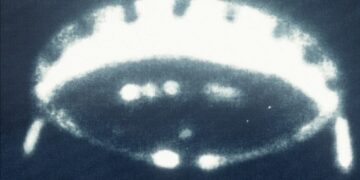 NASA image on the moon UFO