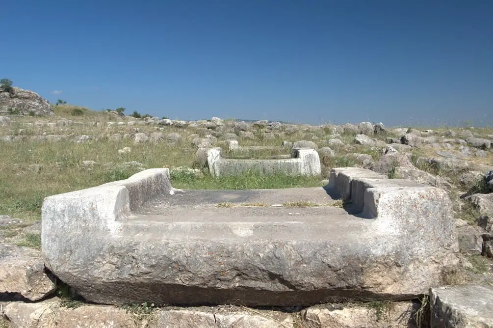 Ruins-of-the-Great-Temple - The Ancient City Of Hattusa; Home To The Mysterious Green Rock
