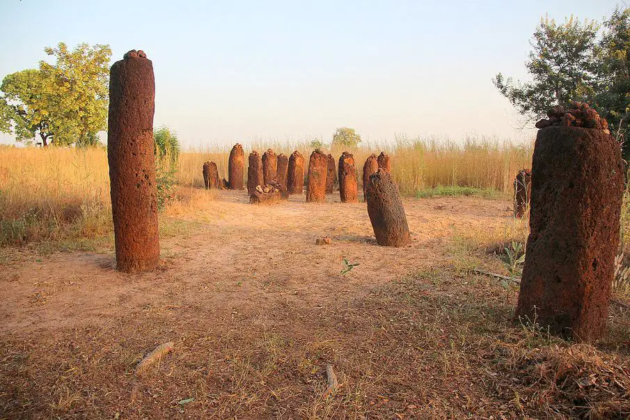 Circles of stone in Wassu Gambia have a particular history