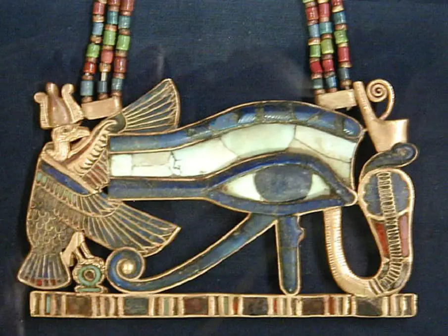 WedjatUdjatEyeofHoruspendant - 10 Ancient Egyptian Symbols You Should Know About