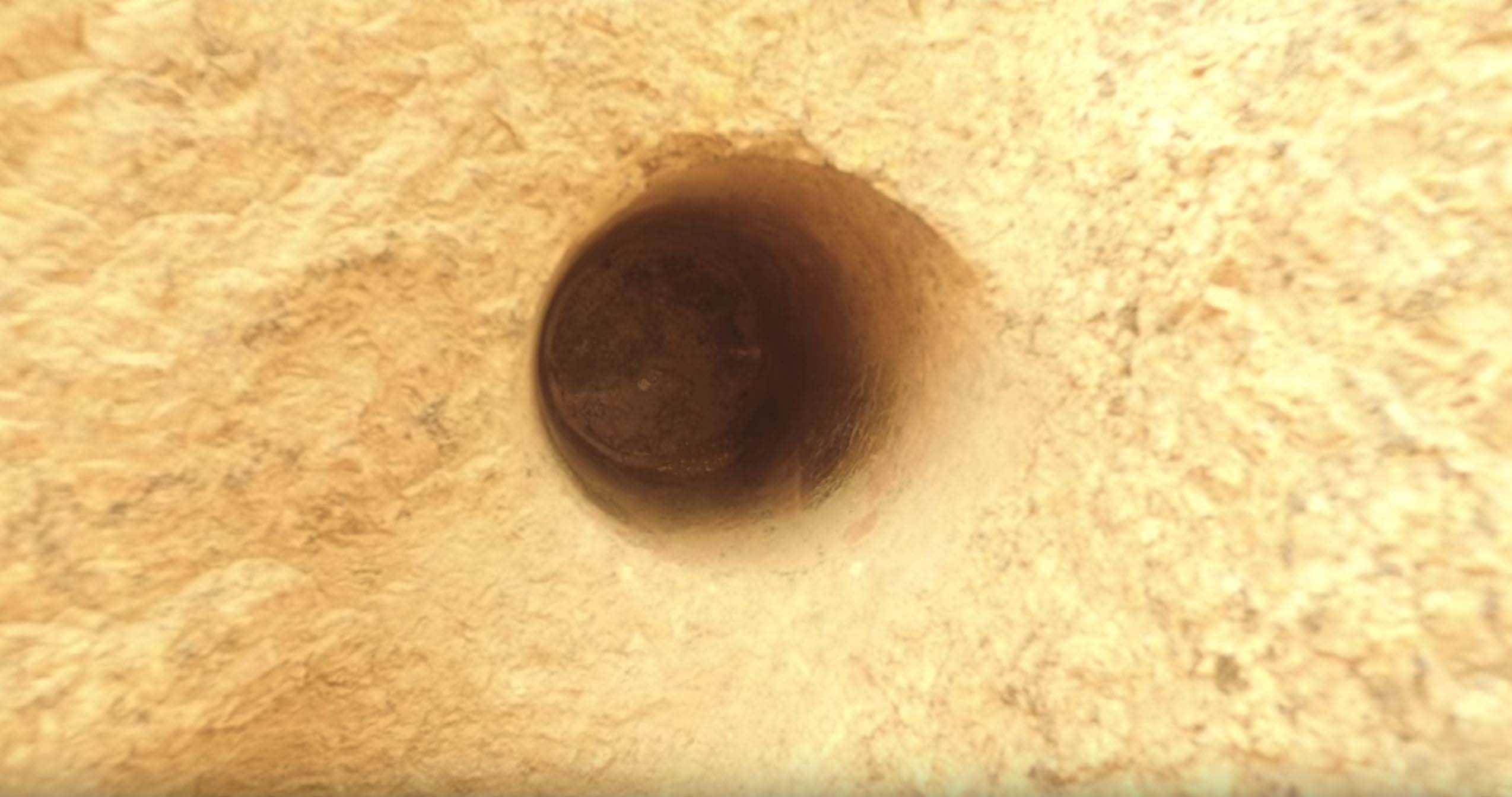 Abu-Gorab-Drill-Hole- - The Way of the Gods—The ‘Stargate’ of Abu Gurab