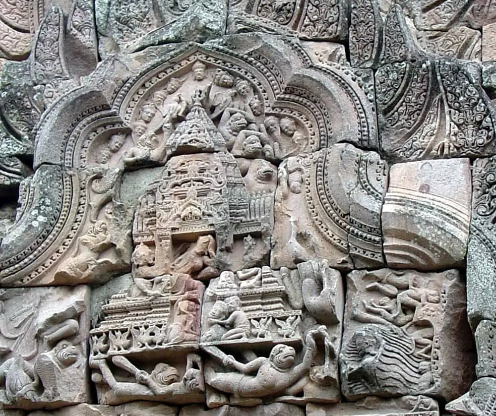 Sculpture of the Pushpaka vimana