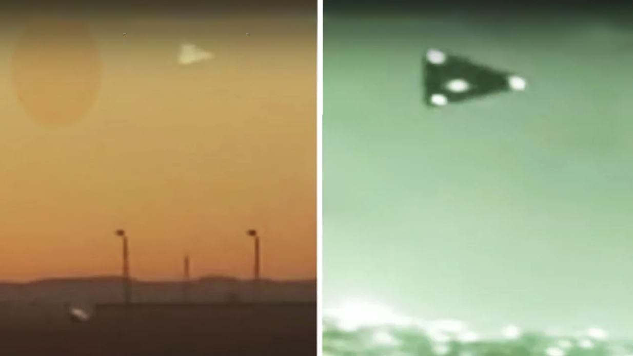 Black-Triangle-UFO - Is This The Best Video Footage Ever Filmed of the Mysterious Triangle-Shaped ‘UFO’?