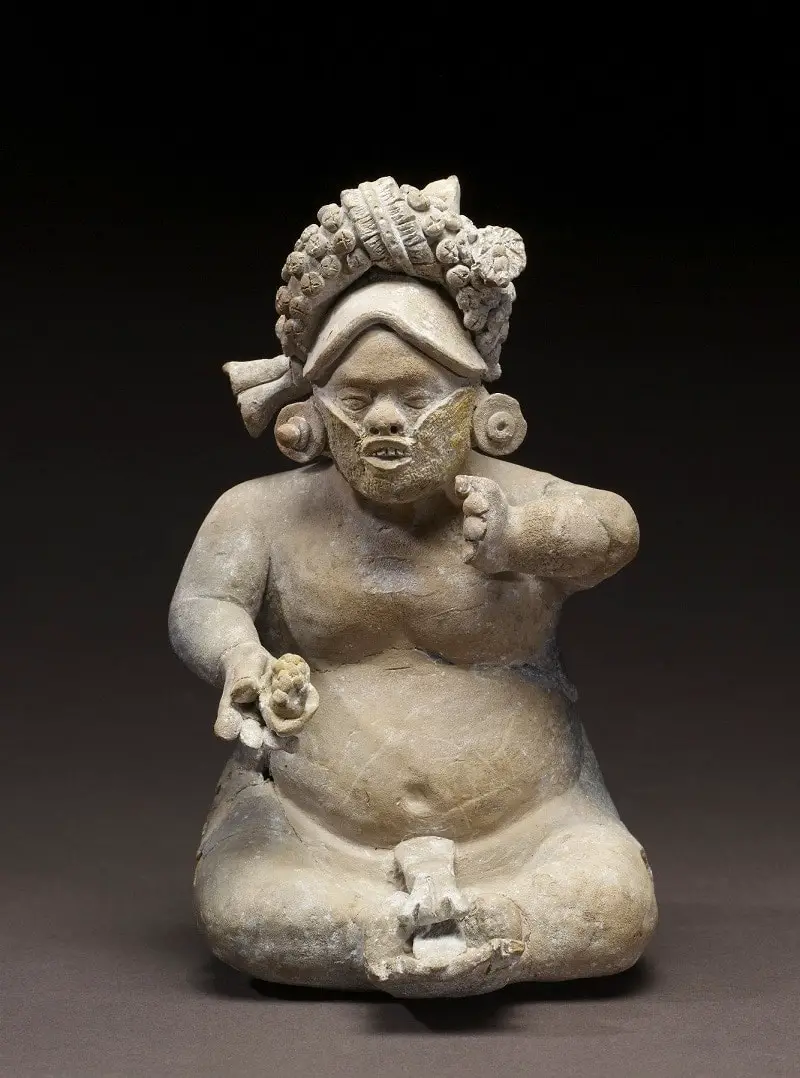 Mayan dwarf figurine