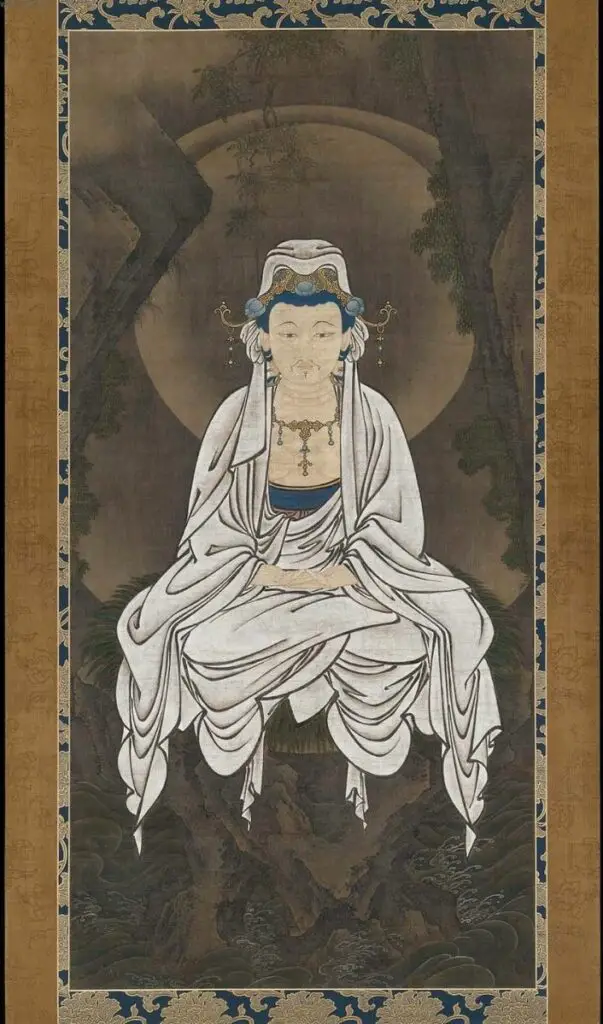 Kano White robed Kannon Bodhisattva of Compassion