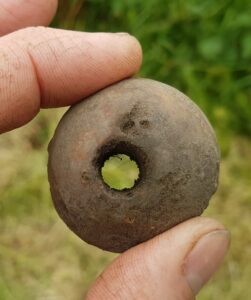 Skaill bone spindle whorl credit UHI Archaeology Institute