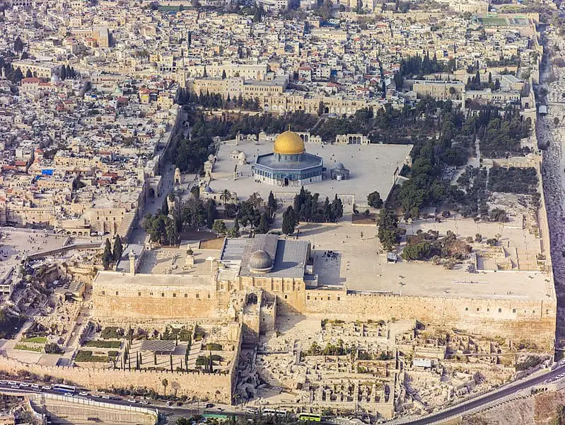 799px Jerusalem 20132 Aerial Temple Mount