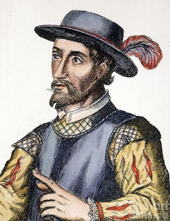 th-century-Spanish-engraving - Ponce de Leon’s enemies linked him to ‘Fountain of Youth’ myth, inadvertently making him immortal