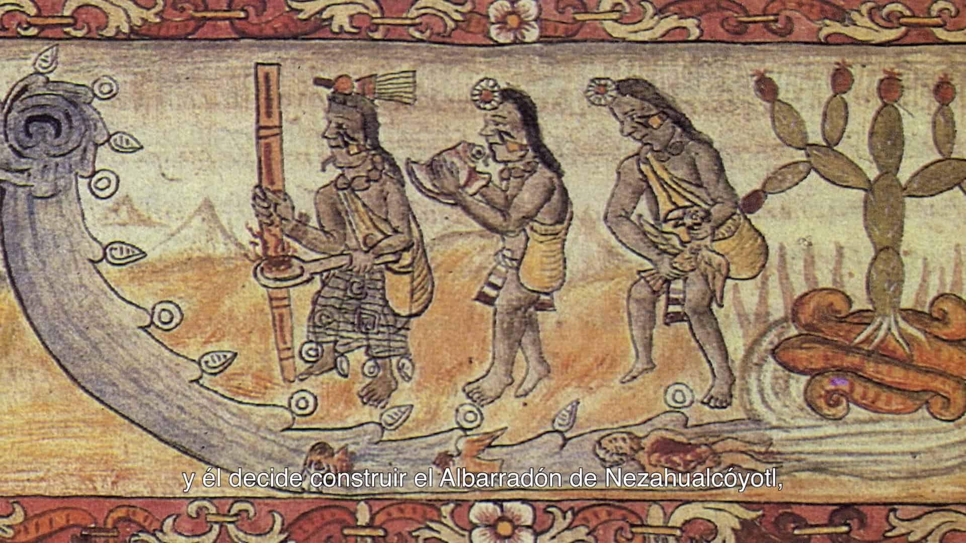 Screenshot- - Mysterious Aztec carvings found in tunnel beneath Mexico City