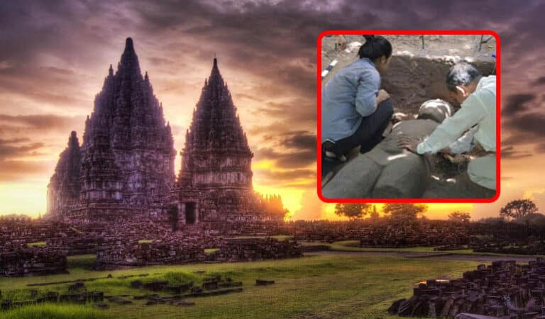 Archaeologists unearth massive “Guardian” statue at Angkor Wat