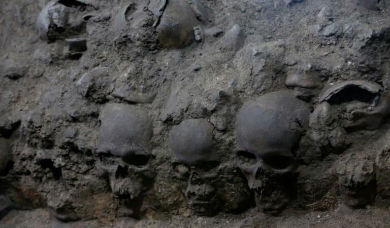 Massive human skull tower exposes “unregistered” details about the Aztec Empire