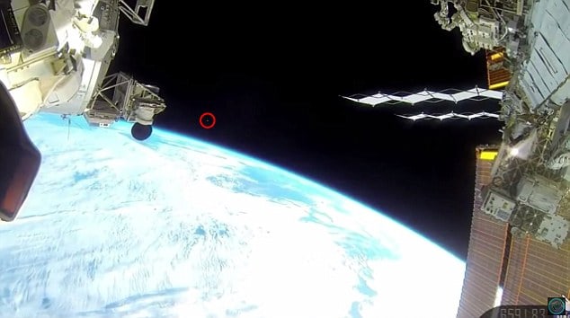 NASA films ‘Close Encounter’ as UFO hurtles past the ISS after live feed mysteriously cuts off