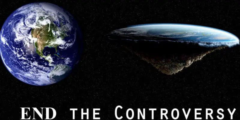 flat earth vs round earth