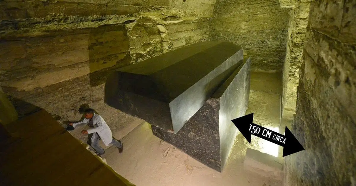 The Sarcophagi at the Serapeum of Saqqara. 
