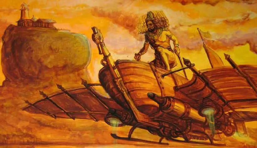 Ancient Hindu Manuscript reveals Interplanetary Travel and flight existed 7,000 years ago